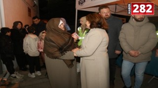 Ergene Belediye Başkanı Müge Yıldız Topak Hemşehrilerinin Berat Kandilini Kutladı