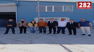 STR Çakmak Fabrikasına Protokol Ziyareti