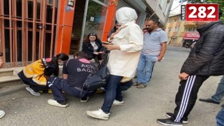 Tekirdağ'da 1'inci kattan düşen bebek yaralandı