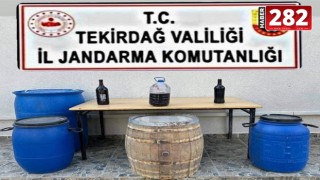 Tekirdağ'da sahte içki ve kaçak sigara operasyonu