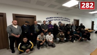 Tekirdağ'da 21 kaçak göçmen yakalandı