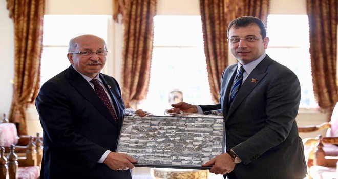 Başkan Albayrak’tan İstanbul Belediye Başkanı Ekrem İmamoğlu’na Ziyaret