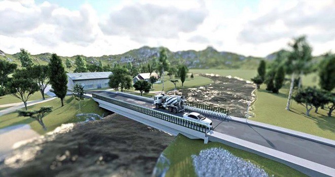 Büyükşehir Belediyesi Saray’da Modern Köprü Yapımına Başladı