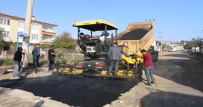 Marmaraereğlisi Belediyesi Yol Çalışmalarını Sürdürüyor