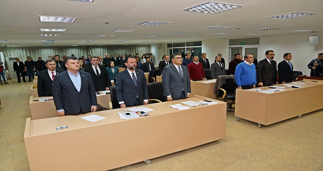 Çorlu Belediyesi Aralık ayı olağan meclis toplantısı yapıldı.